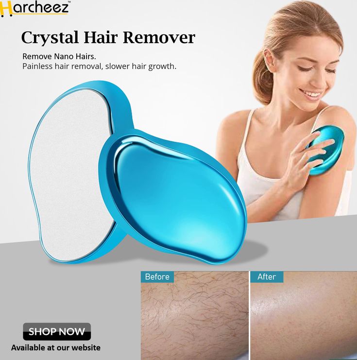 Painless crystal Hair Removal